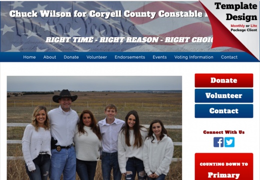 Chuck Wilson for Coryell County Constable Precinct 2