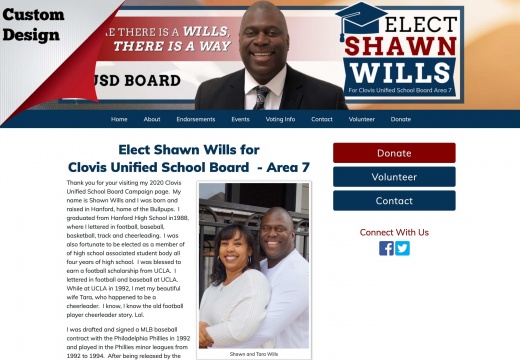 Shawn Wills for Clovis Unified School Board Area 7