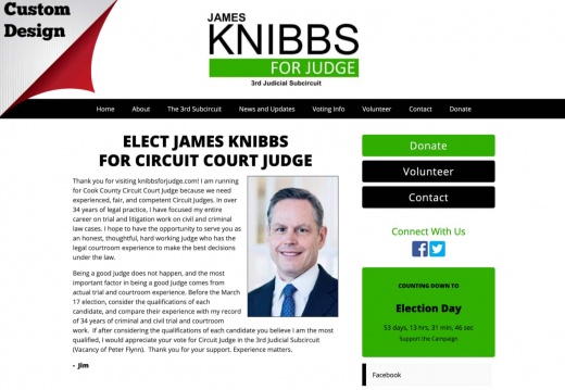 James Knibbs for Circuit Court Judge