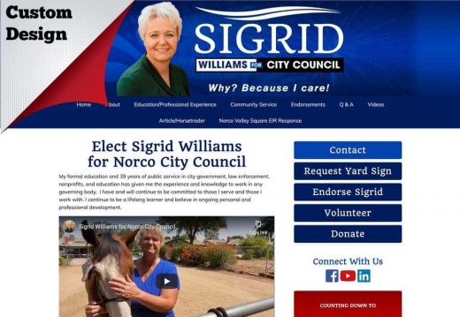 igrid Williams for Norco City Council