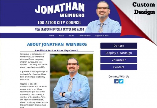 Jonathan D. Weinberg for Los Altos City Council