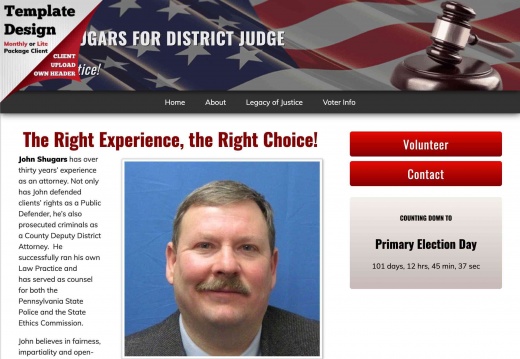  John Shugars for District Judge