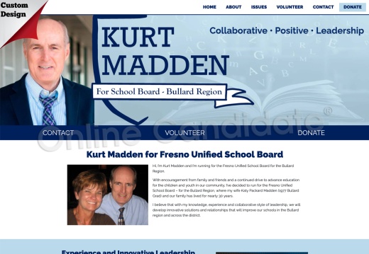 Kurt Madden for School Board (1257 visits) Kurt Madden for School Board