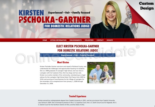  Kirsten Pscholka-Gartner for Domestic Relations Judge