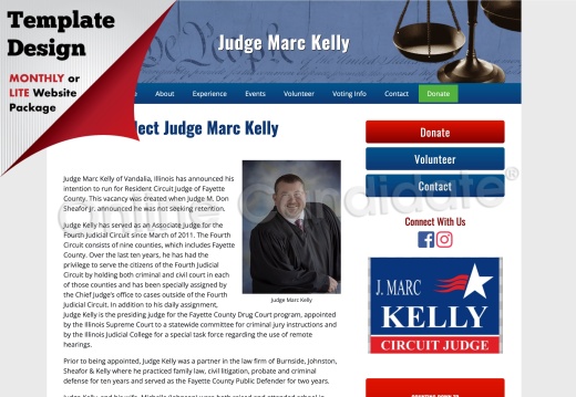 Judge Marc Kelly for Resident Circuit Judge of Fayette County
