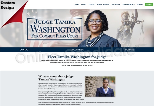 Tamika Washington for Judge, Court of Common Pleas