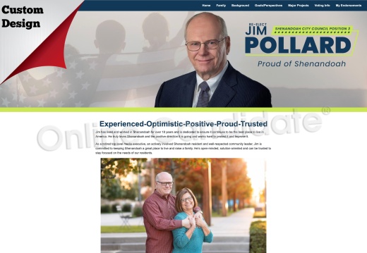 Jim Pollard for Shenandoah City Council Position 3