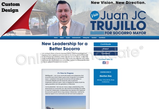 Juan Trujillo for Mayor for Socorro