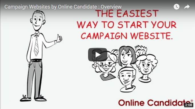 Starting a political campaign website video