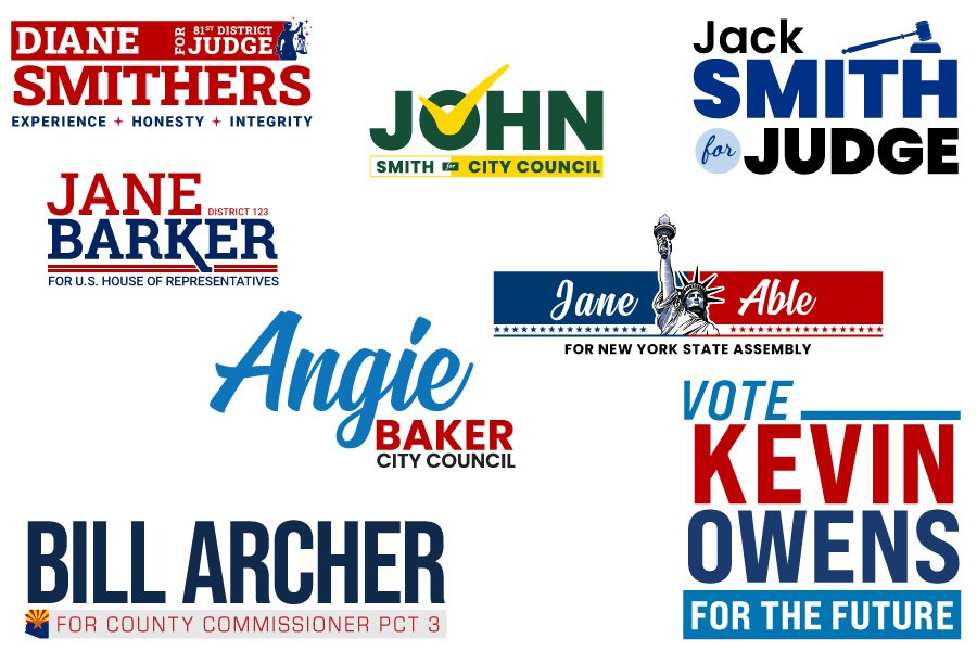 Alaska Candidate Website Design on screens
